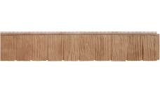 Фасадная панель ЯФАСАД Сибирская дранка, Classic янтарь