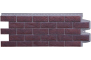 Фасадная панель Grand Line Состаренный кирпич, Design Plus кофе темно-бежевый шов