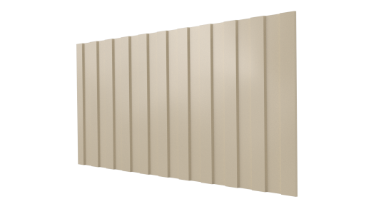 Профнастил С8 1200/1150x0,5 мм, Полиэстер RAL 1015