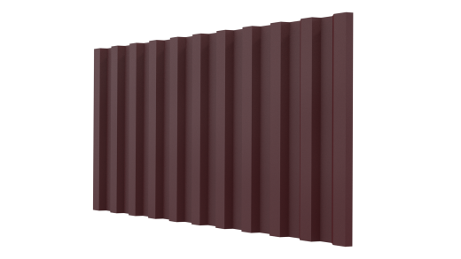 Профнастил НС21 1065/1010x0,45 мм, MATT RAL 3005