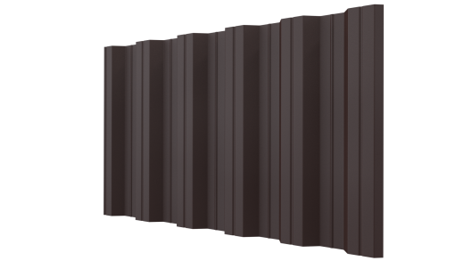 Профнастил НС35 1055/1000x0,5 мм, MATT RAL 8017