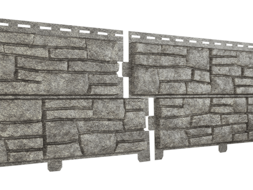 Сайдинг Stone-House Сланец, бежевый