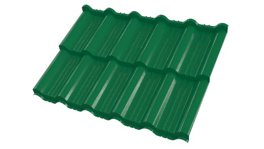 Металлочерепица Энигма 1171/1100x0,5 мм, Полиэстер 6029