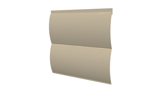 Сайдинг Блок хаус Полиэстер 0,5 мм, RAL 1015