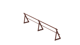 Ограждения кровельные Бюджет 600 мм