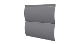 Сайдинг Блок хаус Полиэстер 0,45 мм, RAL 7004