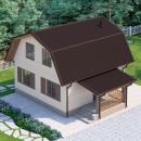 Ондулин Смарт 1950x950x3 мм, Коричневый