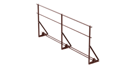 Ограждения кровельные Бюджет 1200 мм