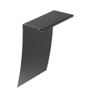 Универсальный околооконный профиль, графит