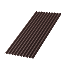 Ондулин Смарт 1950x950x3 мм, Коричневый