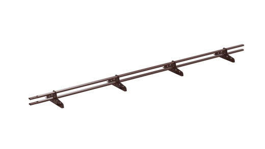 Снегозадержатель трубчатый VEGA Style 20x40/1,2 мм, 8017