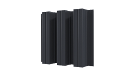 Профнастил Н114 670/620x0,5 мм, Полиэстер RAL 7024