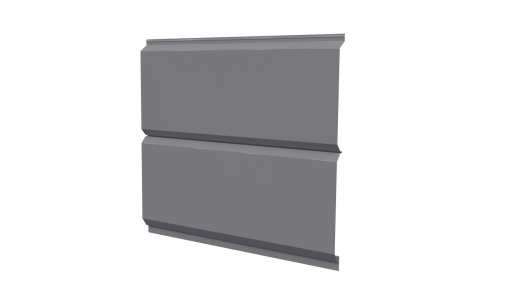 Сайдинг Евробрус Полиэстер 0,4 мм, RAL 7004