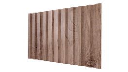 Профнастил НС21 1065/1010x0,45 мм, Printech Светлое дерево