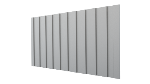 Профнастил С8 1200/1150x0,4 мм, Оцинкованный