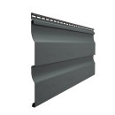 Виниловый сайдинг Döcke Корабельный брус, графит