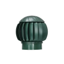 Ротационная вентиляционная турбина Ø160, серия Twister, зеленый