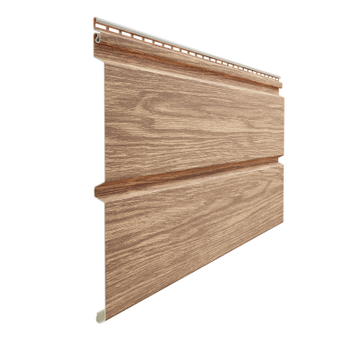 Виниловый сайдинг Döcke Брус, рябина