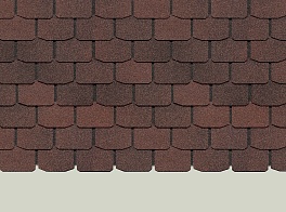 Гибкая черепица Döcke Europa Сланец, Коричневый