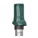 Вентиляционный выход изолированный Ø125/160, серия Static, зеленый