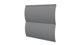 Сайдинг Блок хаус Полиэстер 0,45 мм, RAL 9006