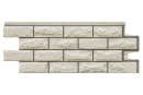 Фасадная панель Grand Line Колотый камень, Design (шов 7006) молочный