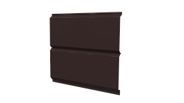 Сайдинг Евробрус Полиэстер 0,5 мм, RAL 8017