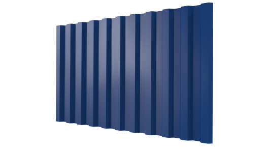 Профнастил НС21 1065/1010x0,3 мм, Полиэстер RAL 5005