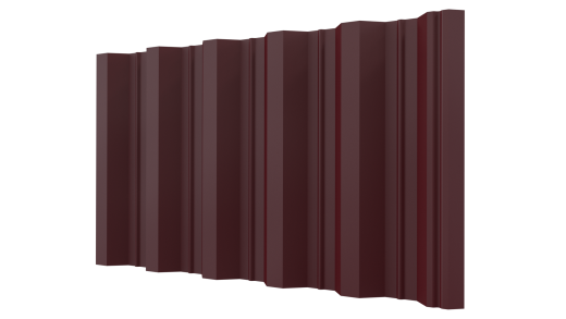 Профнастил НС44 1050/1000x0,35 мм, MATT RAL 3005