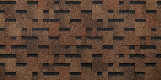Гибкая черепица Döcke Eurasia Лабиринт, Светло-Коричневый