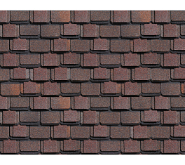 Многослойная черепица Технониколь SHINGLAS, коллекция Континент, Америка