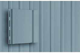 Виниловый сайдинг Grand Line Вертикальный, Classic Color Plus голубой
