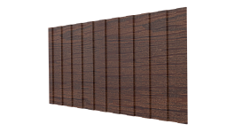 Профнастил С8 1200/1150x0,45 мм, Printech Темное дерево