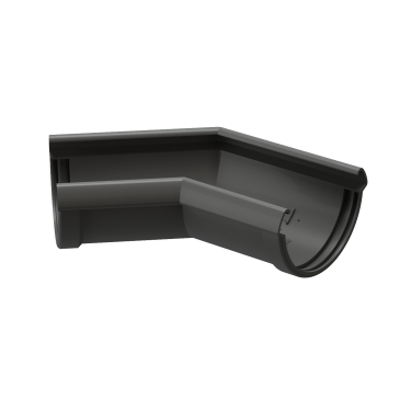 Угловой элемент желоба 135°, RAL 7024