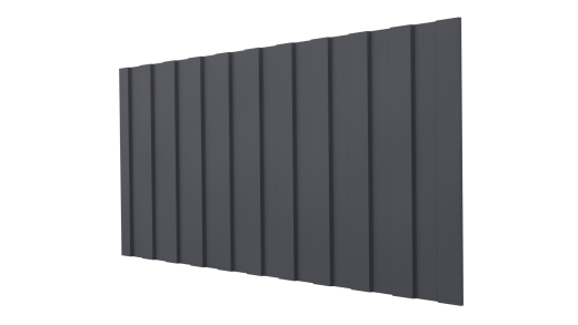 Профнастил С8 1200/1150x0,35 мм, MATT RAL 7024