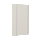 Виниловый сайдинг Döcke Вертикальный, пломбир