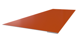 Планка завершающая простая 65x2000 мм, Полиэстер