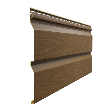 Виниловый сайдинг Döcke Корабельный брус, миндаль