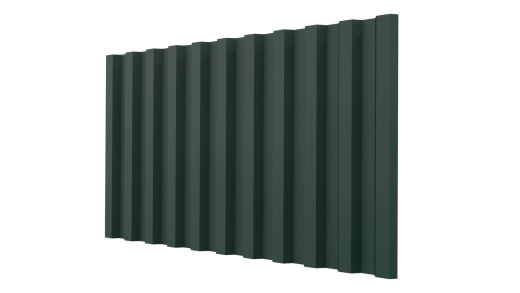 Профнастил НС21 1065/1010x0,5 мм, MATT RAL 6005