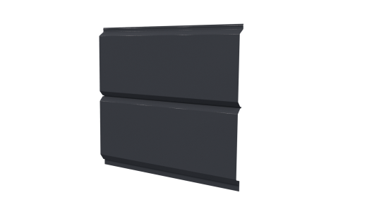 Сайдинг Евробрус Полиэстер 0,45 мм, RAL 7024