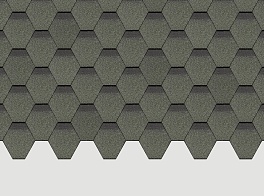 Гибкая черепица Döcke Standard Сота, Зеленый