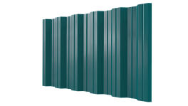 Профнастил НС35 1055/1000x0,45 мм, Полиэстер RAL 5021