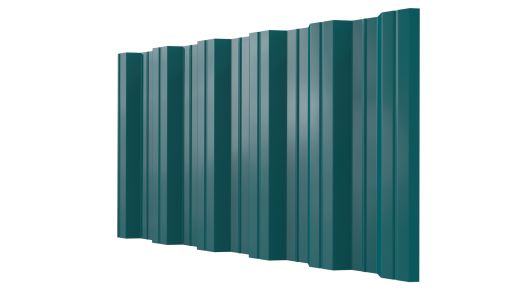 Профнастил НС35 1055/1000x0,45 мм, Полиэстер RAL 5021