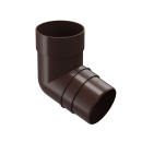 Колено 72°, RAL 8019