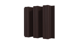 Профнастил Н114 670/620x0,7 мм, Полиэстер RAL 8017