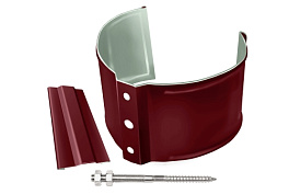 Кронштейн трубы на кирпич, RAL 3005