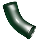 Колено стока, RAL 6005