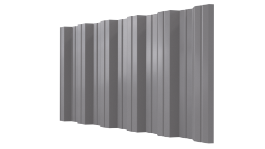 Профнастил НС35 1055/1000x0,45 мм, Полиэстер RAL 7004