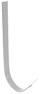 Крюк длинный, RAL 9003