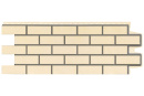 Фасадная панель Grand Line Состаренный кирпич, Design (шов 7006) бежевый
